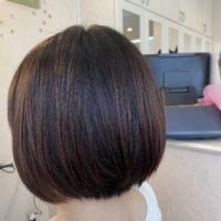 キュートショートボブスタイル